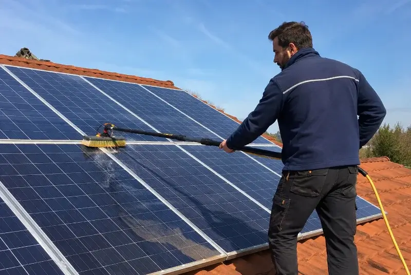Nettoyage et entretien de panneaux solaires à Lit-et-Mixe